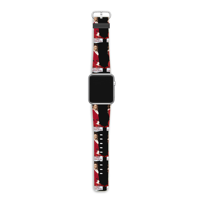 Custom Mariah Carey Merriest Christmas Apple Watch Band By Keily