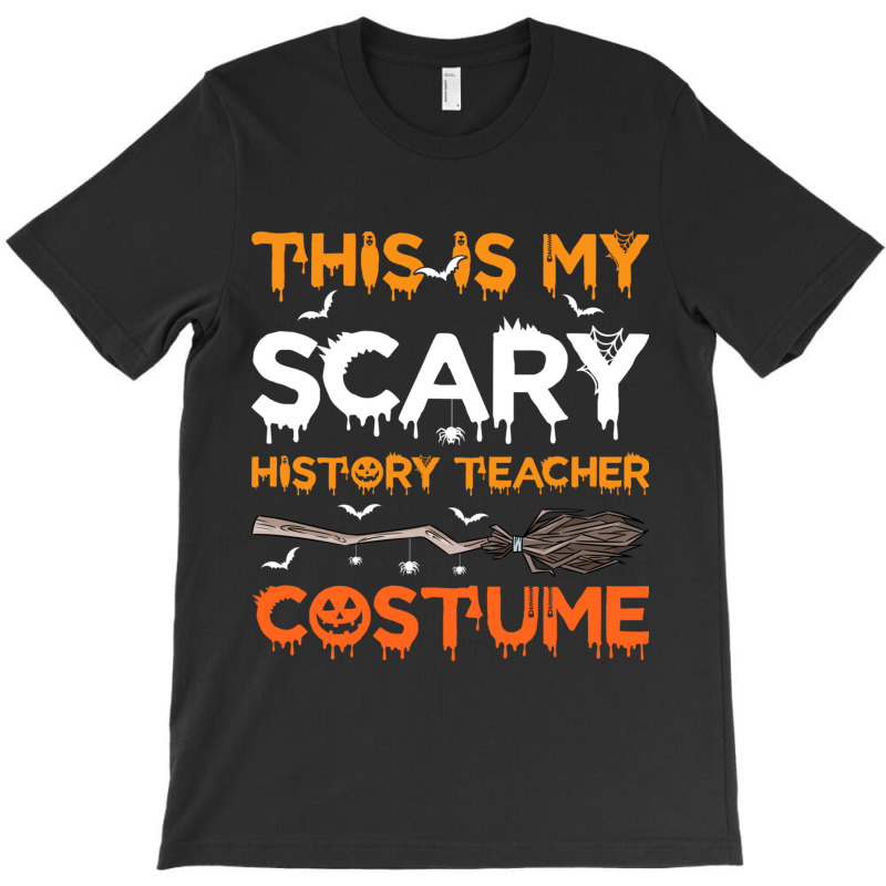 This Is My Scary History Teacher Costume Halloween Arts Characters T-shirt | Artistshot