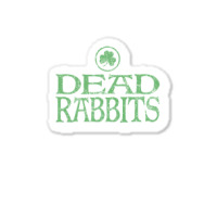 Dead Rabbits Hoodie  Irish New York City Shamrock Design Sticker | Artistshot