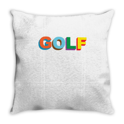Golf-tyler, The Creator1 Throw Pillow Designed By Mdk Art
