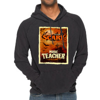 This Is My Scary Music Teacher Halloween Costume Retro Vintage Hoodie | Artistshot