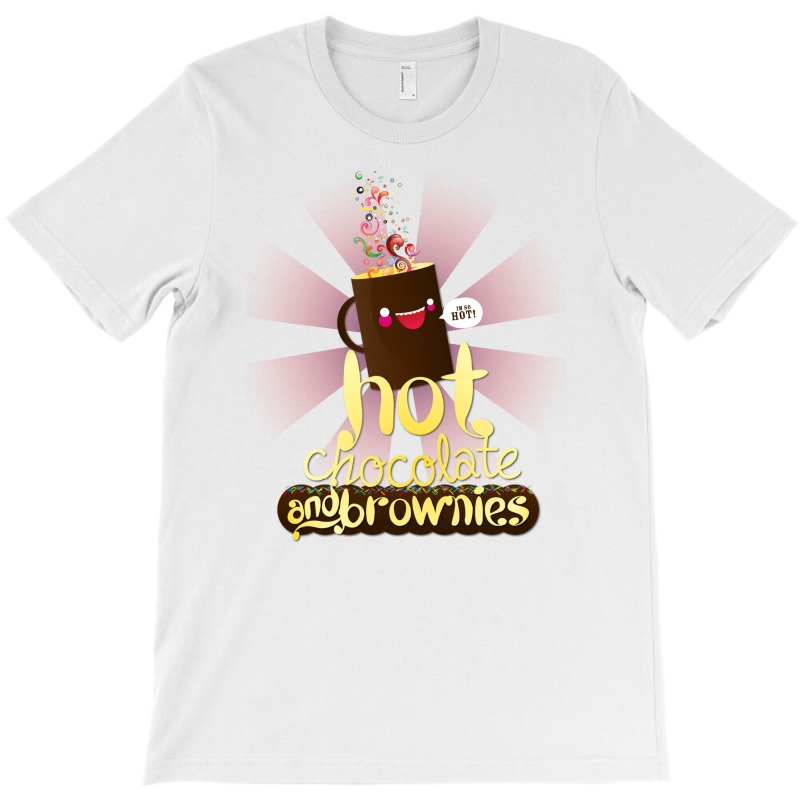 Hot Chocolate & Brownies T-shirt | Artistshot