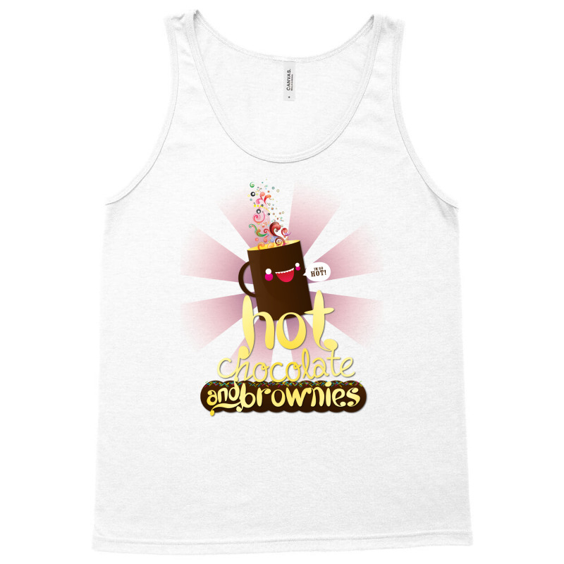 Hot Chocolate & Brownies Tank Top | Artistshot