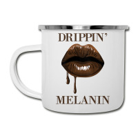 Womens Drippin Melanin Lips Black History Pride Blm African Women Tank Camper Cup | Artistshot