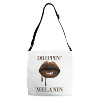 Womens Drippin Melanin Lips Black History Pride Blm African Women Tank Adjustable Strap Totes | Artistshot