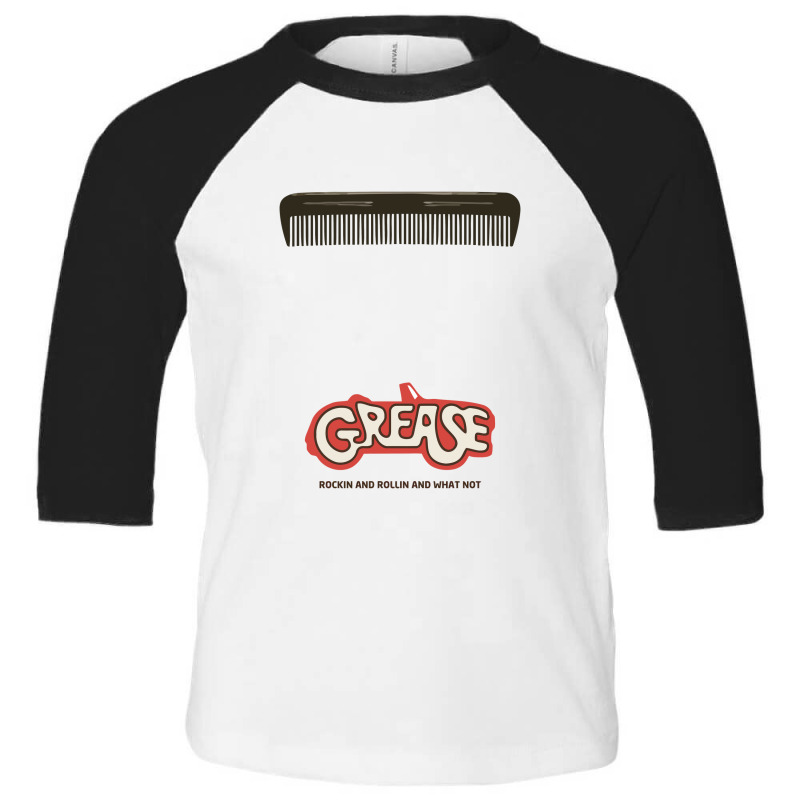 Grease Comb Movie Toddler 3/4 Sleeve Tee by ikatancinta | Artistshot