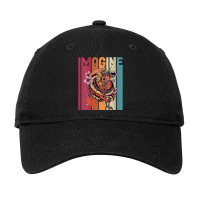 Womens Imagine Great Dragon Vintage Cool Art Great Art Character Adjustable Cap | Artistshot