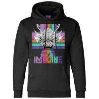 Womens Imagine Magical And Mythical Fantasy Dragons Character Videogam Champion Hoodie | Artistshot