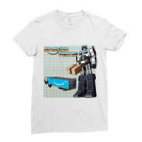 Amazon Prime (optimus) Transformers Truck  Transformers Ladies Fitted T-shirt | Artistshot