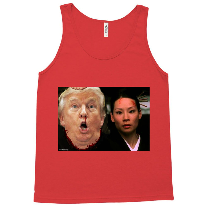 Trump Meets O Ren Ishii   Trump Tank Top | Artistshot