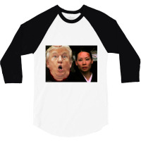 Trump Meets O Ren Ishii   Trump 3/4 Sleeve Shirt | Artistshot