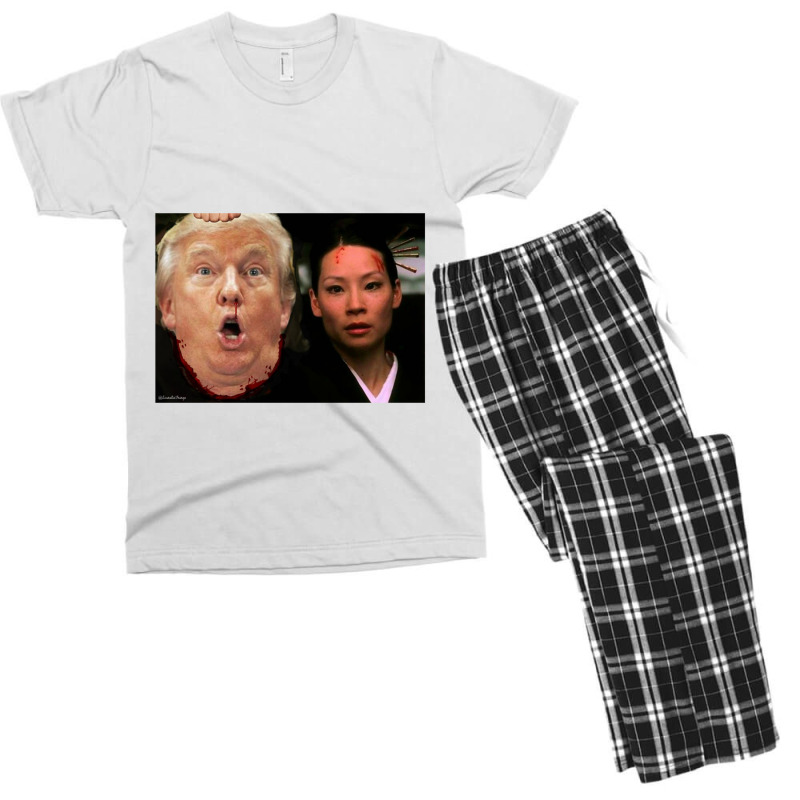 Trump Meets O Ren Ishii   Trump Men's T-shirt Pajama Set | Artistshot