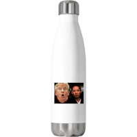 Trump Meets O Ren Ishii   Trump Stainless Steel Water Bottle | Artistshot