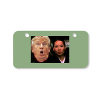 Trump Meets O Ren Ishii   Trump Bicycle License Plate | Artistshot