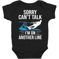 Funny Water Ski Designs For Men Women Water Skier Athletes T Shirt Baby Bodysuit | Artistshot