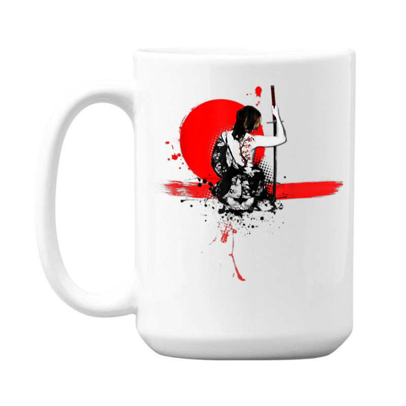 Geisha Japanese Samurai Woman Warrior Adult Unisex T Shirt 15 Oz Coffee Mug | Artistshot