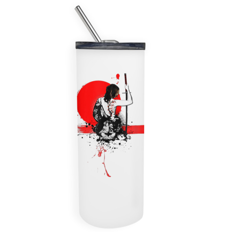 Geisha Japanese Samurai Woman Warrior Adult Unisex T Shirt Skinny Tumbler | Artistshot