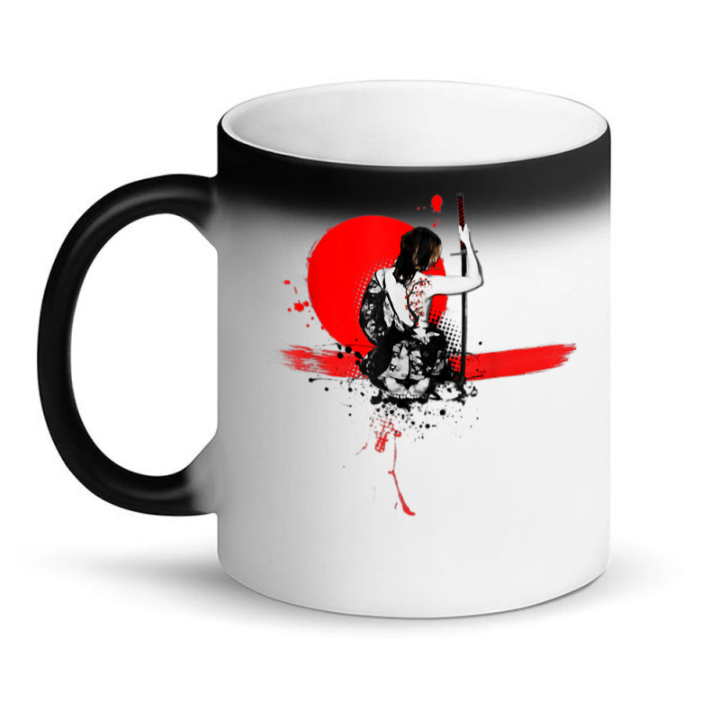 Geisha Japanese Samurai Woman Warrior Adult Unisex T Shirt Magic Mug | Artistshot