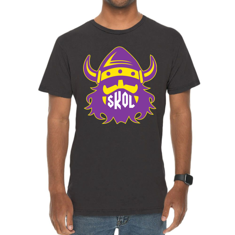 Skol Nordic Viking Helmet Shirt Vintage T-shirt | Artistshot