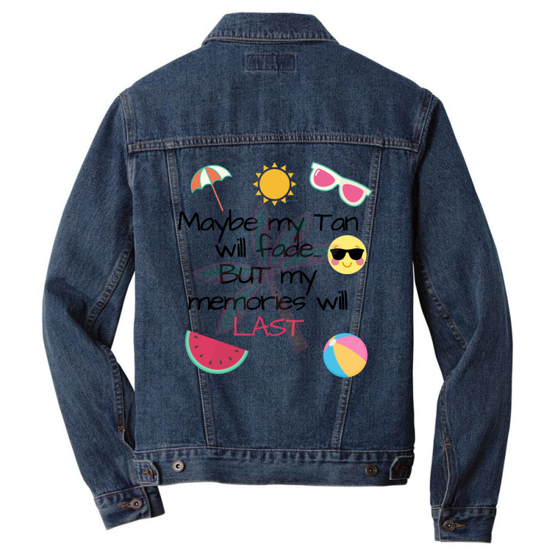 Summer Tan Men Denim Jacket | Artistshot