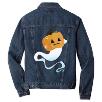 Ghost T  Shirt Pumpkin Head Ghost T  Shirt Men Denim Jacket | Artistshot