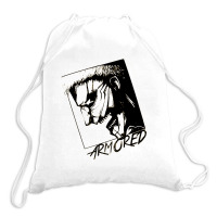 Armored Titan Titan Drawstring Bags | Artistshot