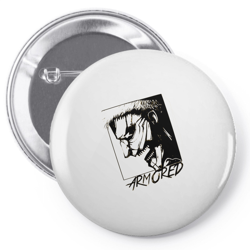 Armored Titan Titan Pin-back Button | Artistshot