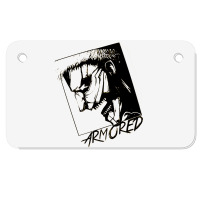 Armored Titan Titan Motorcycle License Plate | Artistshot