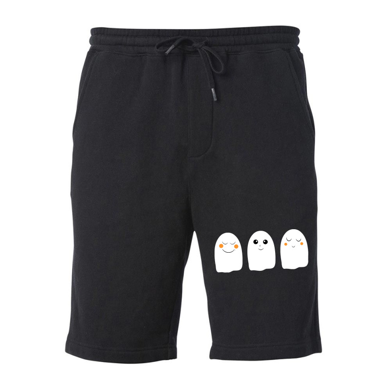 Ghosts T  Shirt Cute Ghosts T  Shirt Fleece Short by orangesagreement | Artistshot