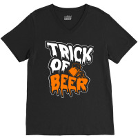 Halloween Beer T  Shirthalloween Beer T  Shirt V-neck Tee | Artistshot