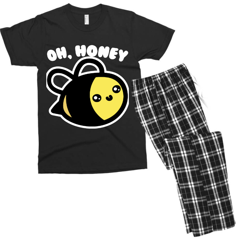 Oh Honey Bee Parody Men's T-shirt Pajama Set | Artistshot