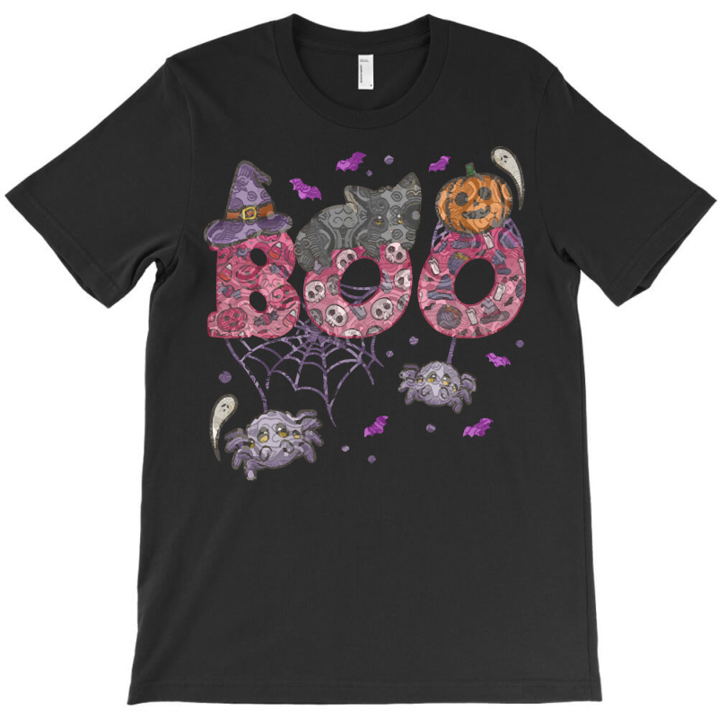 Halloween Cat Boo Halloween Costume T  Shirt Halloween Cat Boo Hallowe T-Shirt by orangesagreement | Artistshot