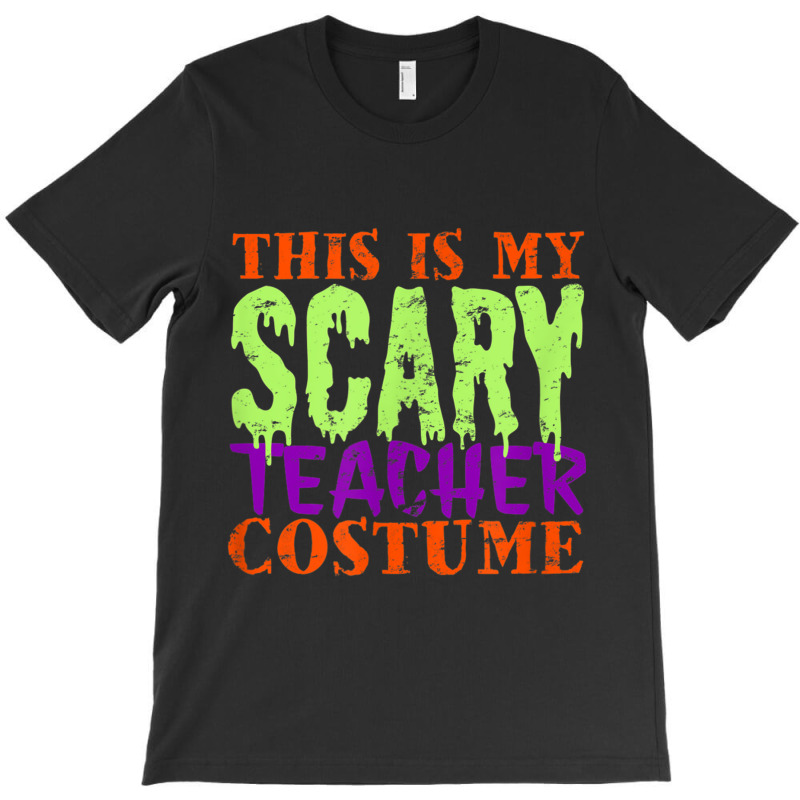 This Is My Scary Teacher Costume Halloween Cute Animations Characters T-shirt | Artistshot