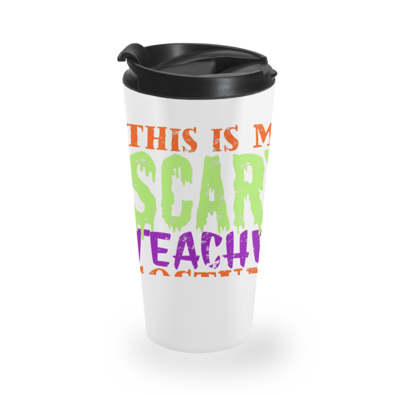 This Is My Scary Teacher Costume Halloween Cute Animations Characters Travel Mug | Artistshot