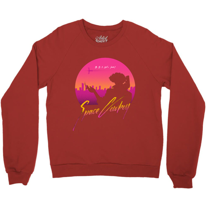 Boy Cowboy Jazz Crewneck Sweatshirt by andrianisofi | Artistshot