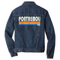 Retro Vintage 70s 80s Style Pontremoli, Italy T Shirt Men Denim Jacket | Artistshot