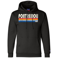 Retro Vintage 70s 80s Style Pontremoli, Italy T Shirt Champion Hoodie | Artistshot