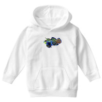 Womens Mandarin Goby Dragonet Saltwater Reef Aquarium Fish Tank V Neck Youth Hoodie | Artistshot