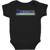 Tynemouth North Tyneside Seaside Holiday Retro Surf T Shirt Baby Bodysuit | Artistshot