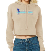 Tynemouth North Tyneside Seaside Holiday Retro Surf T Shirt Cropped Hoodie | Artistshot