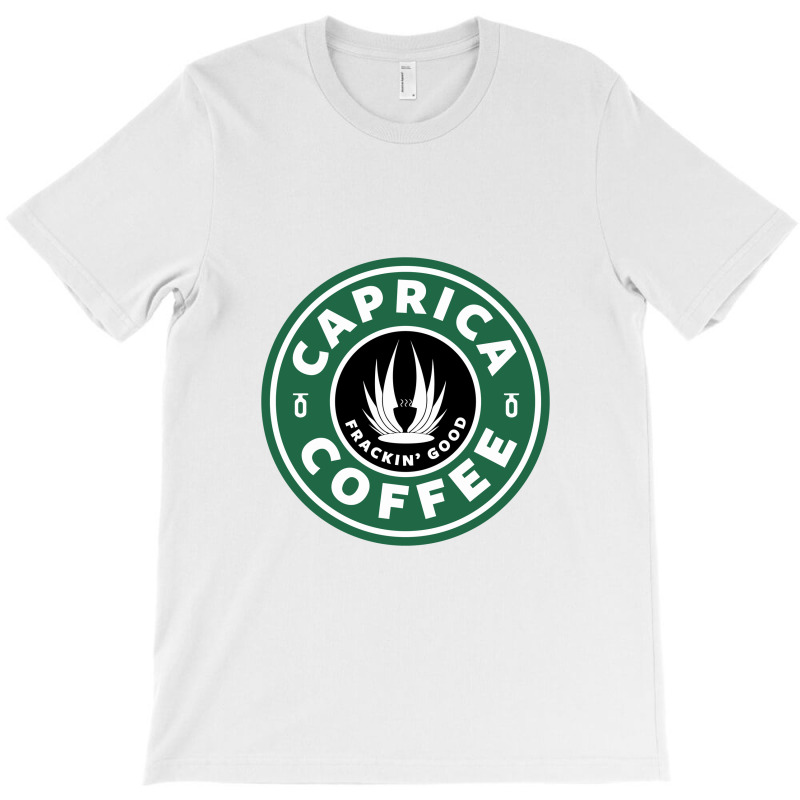 Caprica Coffee Frackin T-shirt | Artistshot