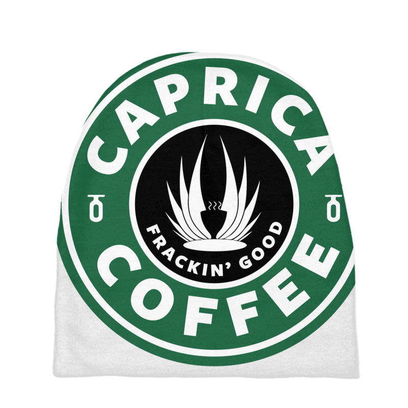 Caprica Coffee Frackin Baby Beanies | Artistshot