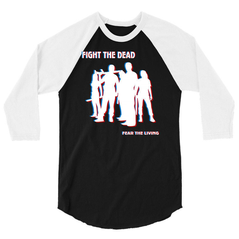 Fight The Dead 3/4 Sleeve Shirt by Chilistore | Artistshot