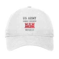 Us Army Combat Engineer Combat Engineer Veteran Gift T Shirt Adjustable Cap | Artistshot