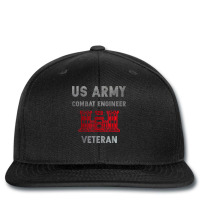 Us Army Combat Engineer Combat Engineer Veteran Gift T Shirt Printed Hat | Artistshot