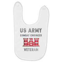 Us Army Combat Engineer Combat Engineer Veteran Gift T Shirt Baby Bibs | Artistshot