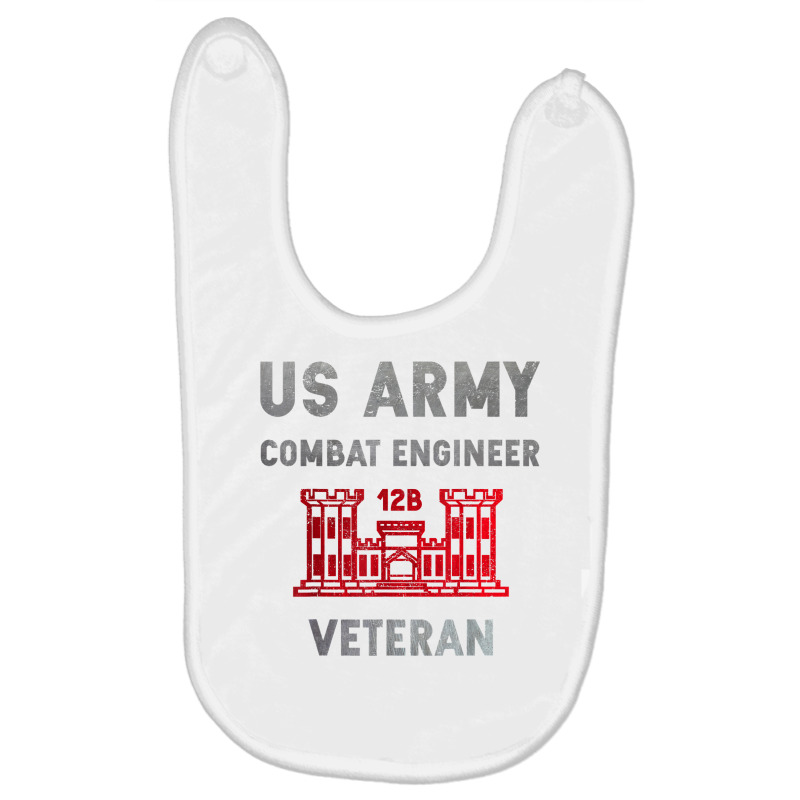 Us Army Combat Engineer Combat Engineer Veteran Gift T Shirt Baby Bibs by cheesebroughbrensen | Artistshot