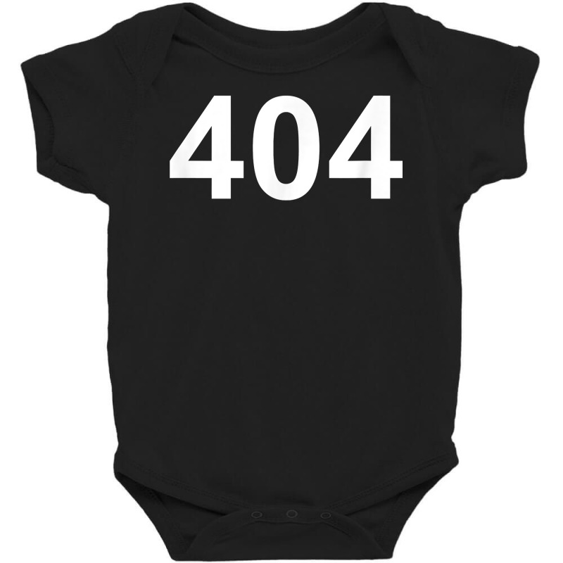 Atlanta And Its Suburbs Area Code 404 T Shirt Baby Bodysuit by jaiahlowes | Artistshot