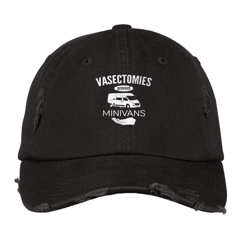 Vasectomy Day Shirt Funny Vasectomies Prevent Minivans Tee Vintage Cap by cheesebroughbrensen | Artistshot