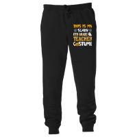 Womens This Is My Scary 6th Grade Teacher Halloween Costumes Gifts Gra Unisex Jogger | Artistshot